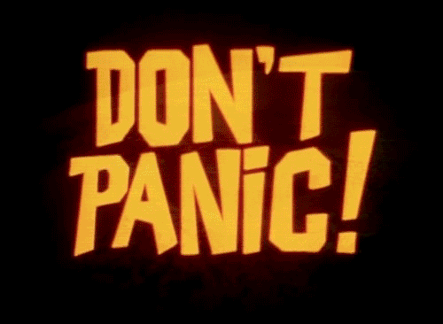 Don't Panic animation